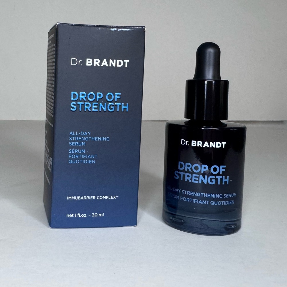 Dr. Brandt Drop of Strength Serum 30mL 1oz NEW In Box ImmunBarrier